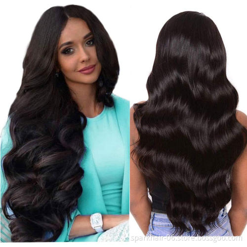10a 12a Grade 100% Virgin 26 28 Inch Human Hair Hd Lace Front Wigs Natural 13x6 Transparent Lace Frontal Body Wave Wig
